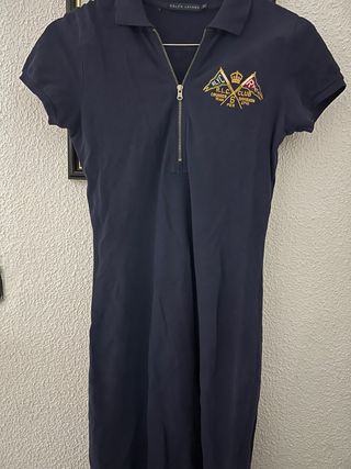 Vestido Polo Ralph Lauren Azul Mujer