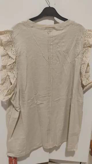 Camiseta Algodón Estampada Talla L