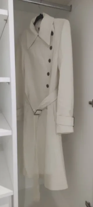 Abrigo gabardina Zara Woman