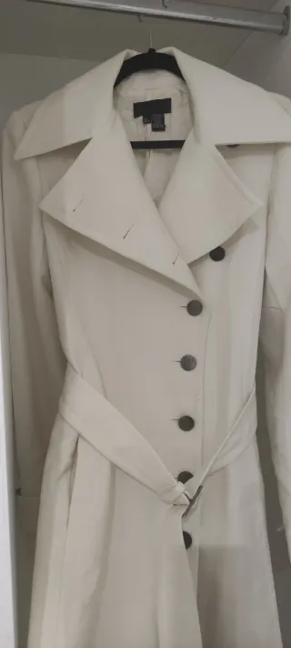 Abrigo gabardina Zara Woman