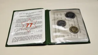 Cartera PRUEBAS NUMISMÁTICAS año 1977