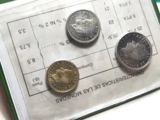 Cartera PRUEBAS NUMISMÁTICAS año 1977