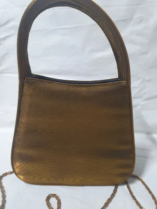 Bolso de fiesta dorado