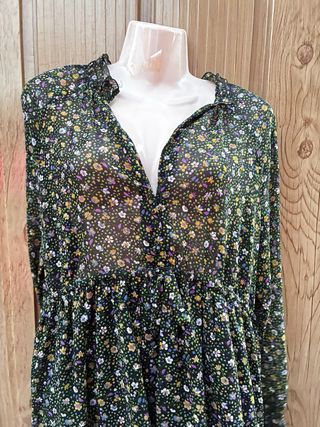 Vestido Zara Boho Talla Única