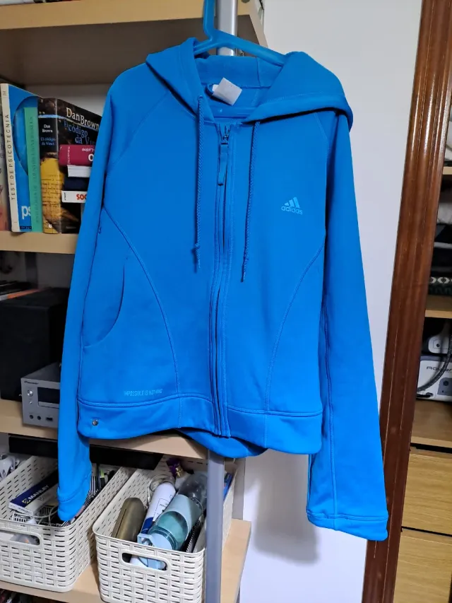 Sudadera Adidas Mujer Azul  turquesa