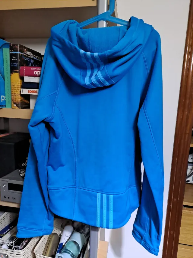 Sudadera Adidas Mujer Azul  turquesa