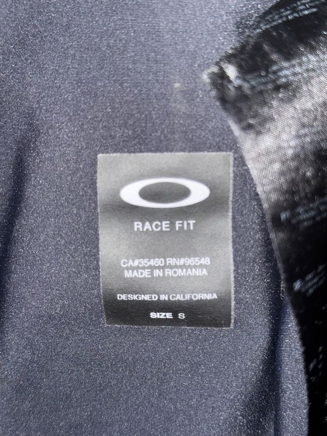 Maillot Oakley Negro Talla M