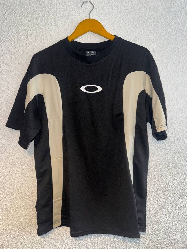 Camiseta Oakley Talla L Negra/Beige