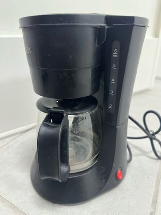 Molinillo Eléctrico + Cafetera con filtro