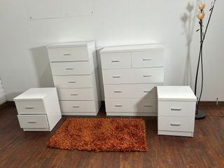 Dormitorio juvenil completo blanco NUEVO