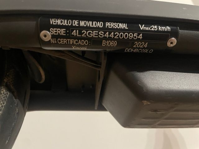 Patinete Eléctrico Xiaomi Negro