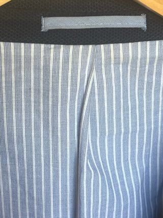 Americana Sport Massimo Dutti Negra