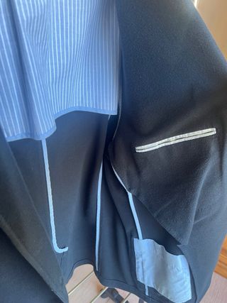 Americana Sport Massimo Dutti Negra