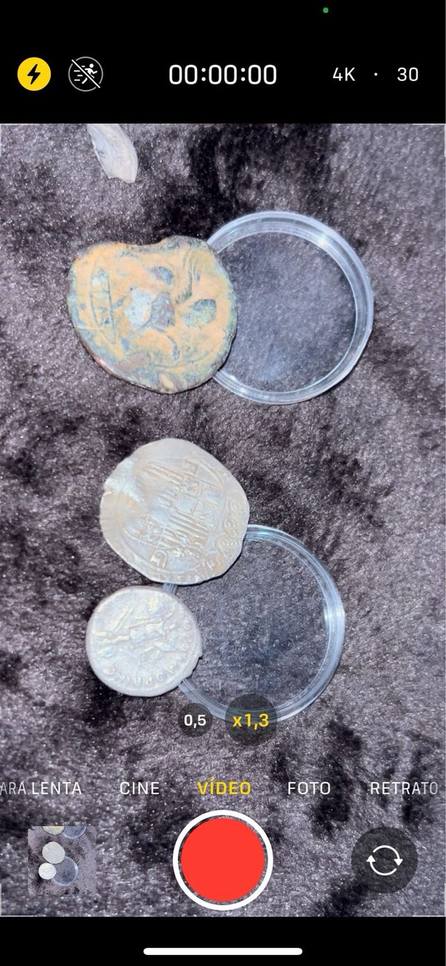 Lote de monedas antiguas diferentes épocas