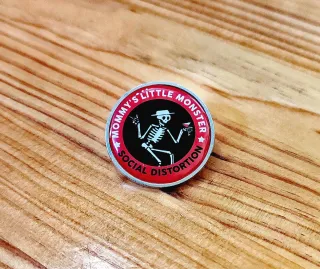 Pin Broche Metal Social Distortion Mommy's Little