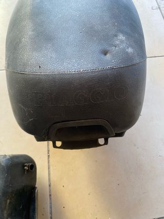 Despiece Piaggio: Asiento, Plástico y Depósito