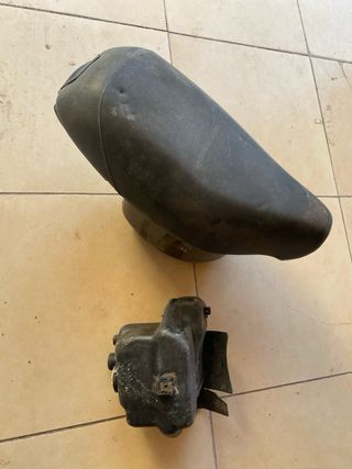 Despiece Piaggio: Asiento, Plástico y Depósito