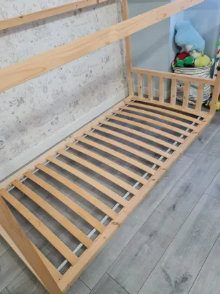 Cama Montessori Casita Madera
