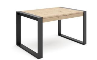 Mesa comedor extensible metal y madera
