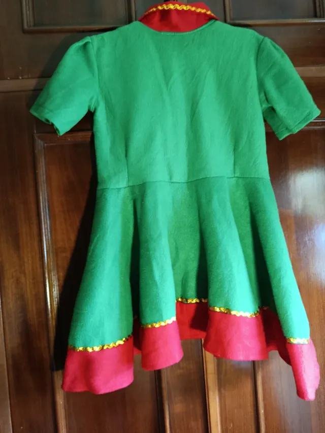 Disfraz Elfo Niña 7/8 años