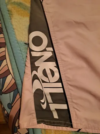 Bañador chico O'Neill rosa y gris