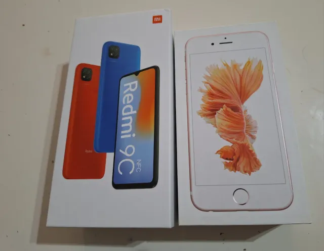 iPhone e Xiaomi 9C