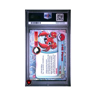 Paras #46 PSA9 Mint Pokemon T.V Topps Chrome - Eng