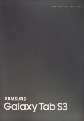 Samsung Galaxy Tab S3 + S Pen + Cargador