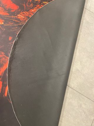 Alfombra Redonda Gaming Dragón 124cm