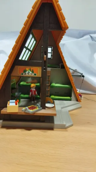 Cabaña Campamento Playmobil 6887