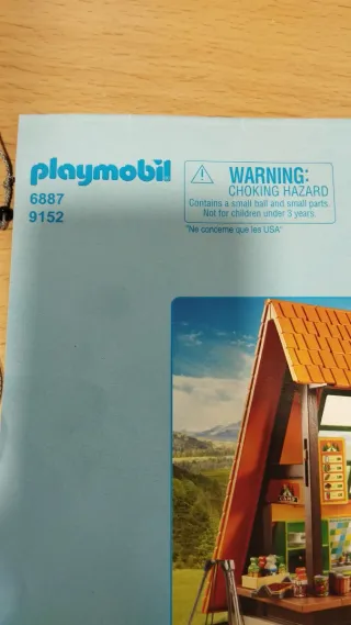 Cabaña Campamento Playmobil 6887