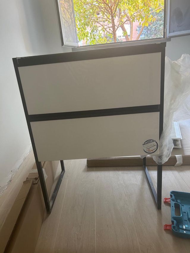 Mueble de Baño BAÑO TOTAL Blanco/Negro