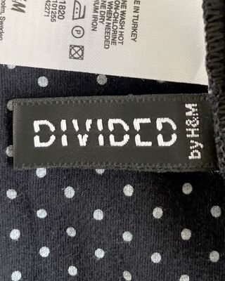 Scaldamani H&M Lunghi Neri a Pois Taglia Unica