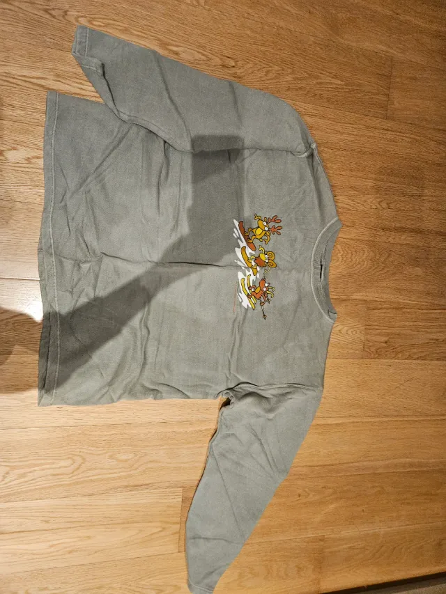 Jersey verde con estampado