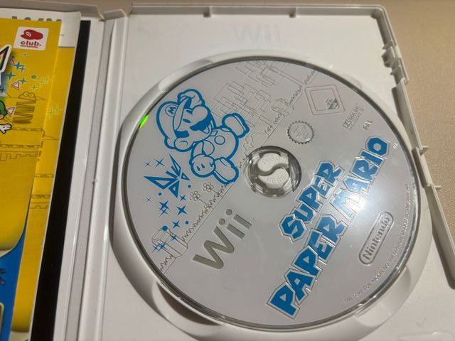 Super Paper Mario Wii PAL Completo Original