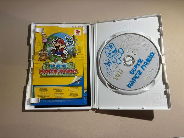 Super Paper Mario Wii PAL Completo Original