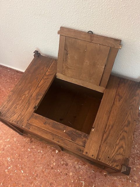 Arcón rústico madera maciza vintage