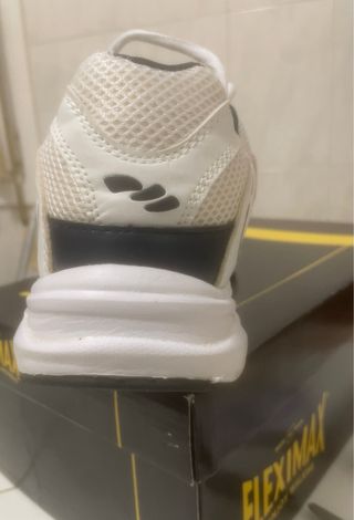 Zapatillas Fleximax Blancas y Negras