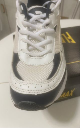 Zapatillas Fleximax Blancas y Negras