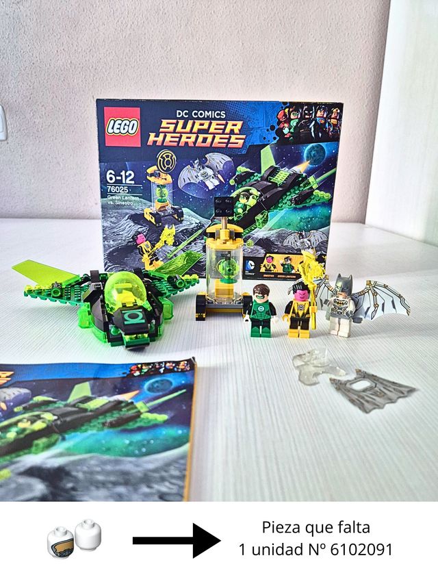 LEGO 76025 DC Comics Linterna Verde vs Sinestro