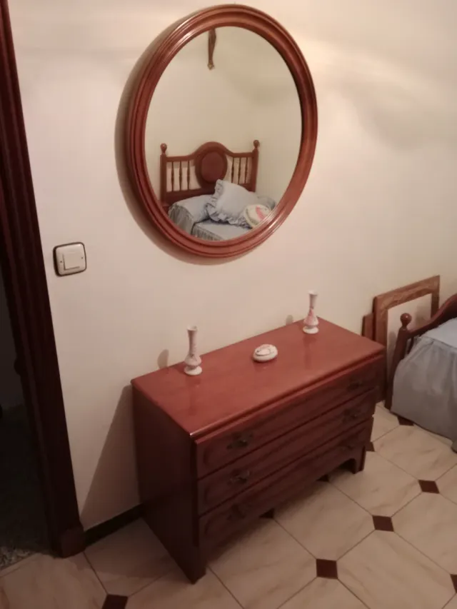 Dormitorios completo clásico de madera