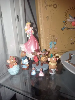 Cenicienta zapato caja cristal Disney