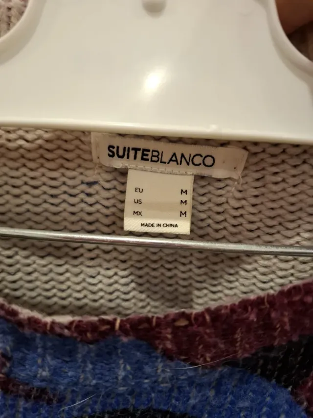 Jersey estampado mujer