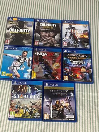 PS4 Pro + 8 Juegos Originales