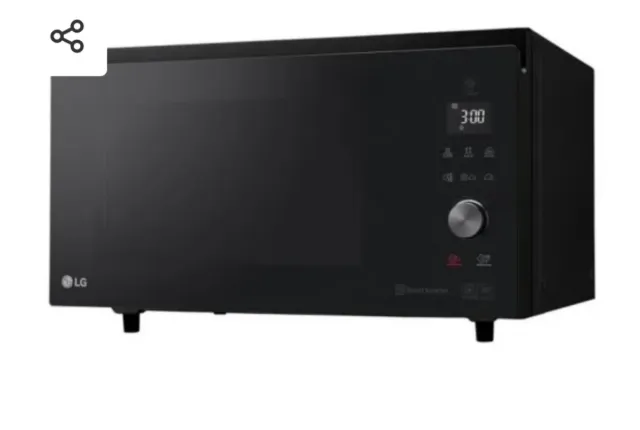 Microondas LG Grill 1100W Negro