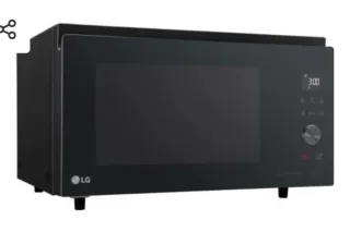 Microondas LG Grill 1100W Negro