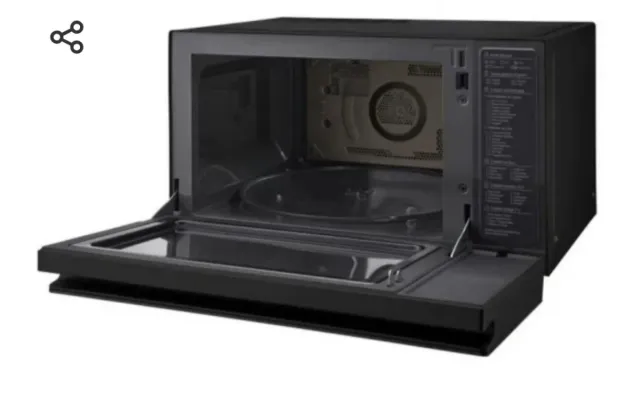 Microondas LG Grill 1100W Negro