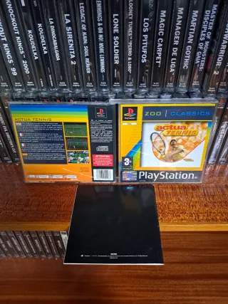 🇪🇦 PlayStation 1 Actua Tennis ZOO Classics