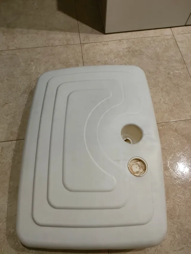 Base para sombrilla de plástico