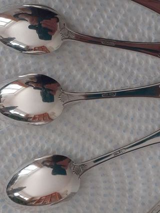 Set 12 Cucchiaini Caffè Argento 800